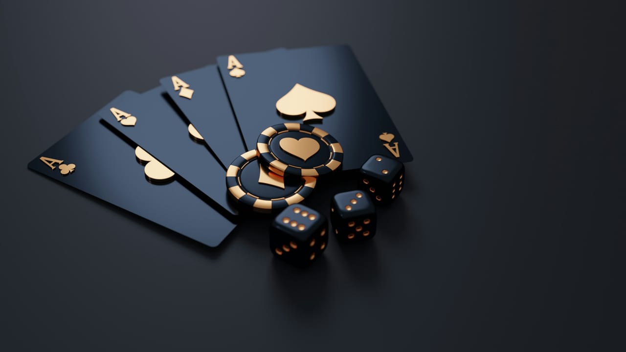 Baccarat table